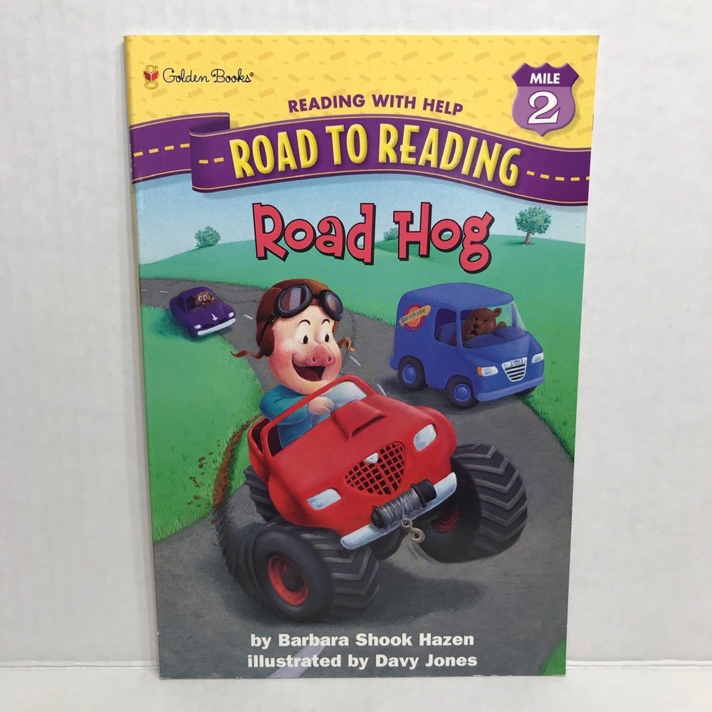💛$2💛 Road Hog - Golden Books kids book